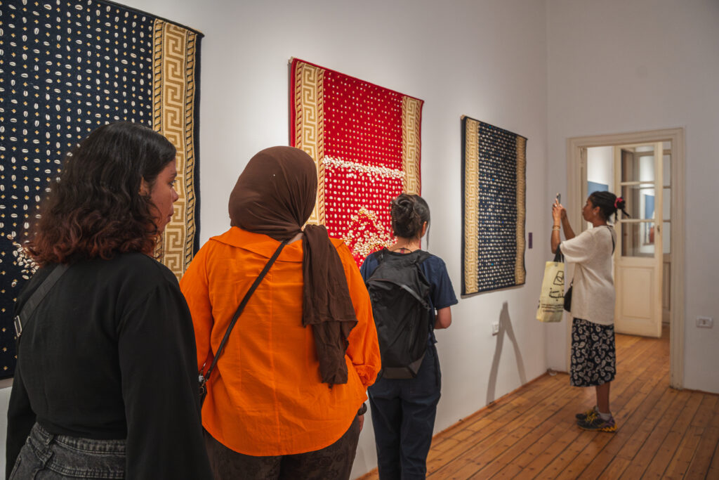 Currently on view at Mashrabia Gallery for Contemporary Art, Downtown Cairo, through 25 May.